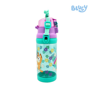 Totsafe Bluey Plastic Water Bottle with Strap (500mL)