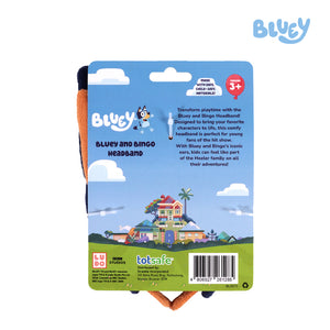Totsafe Bluey and Bingo Headband (2-piece set)
