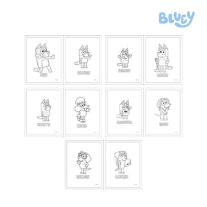 Artlings Bluey Color Fun Kit