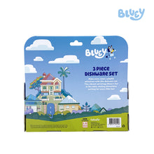 Load image into Gallery viewer, Totsafe Bluey 3-pc Dishware Set - 2 New Designs
