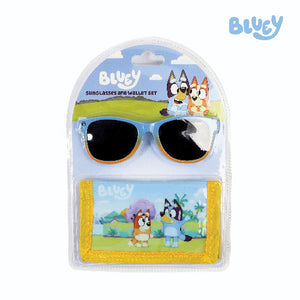 Totsafe Bluey Sunglasses and Wallet Set