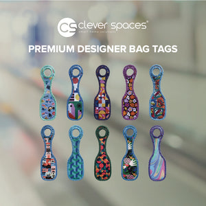Clever Spaces Premium Designer Bag Tags