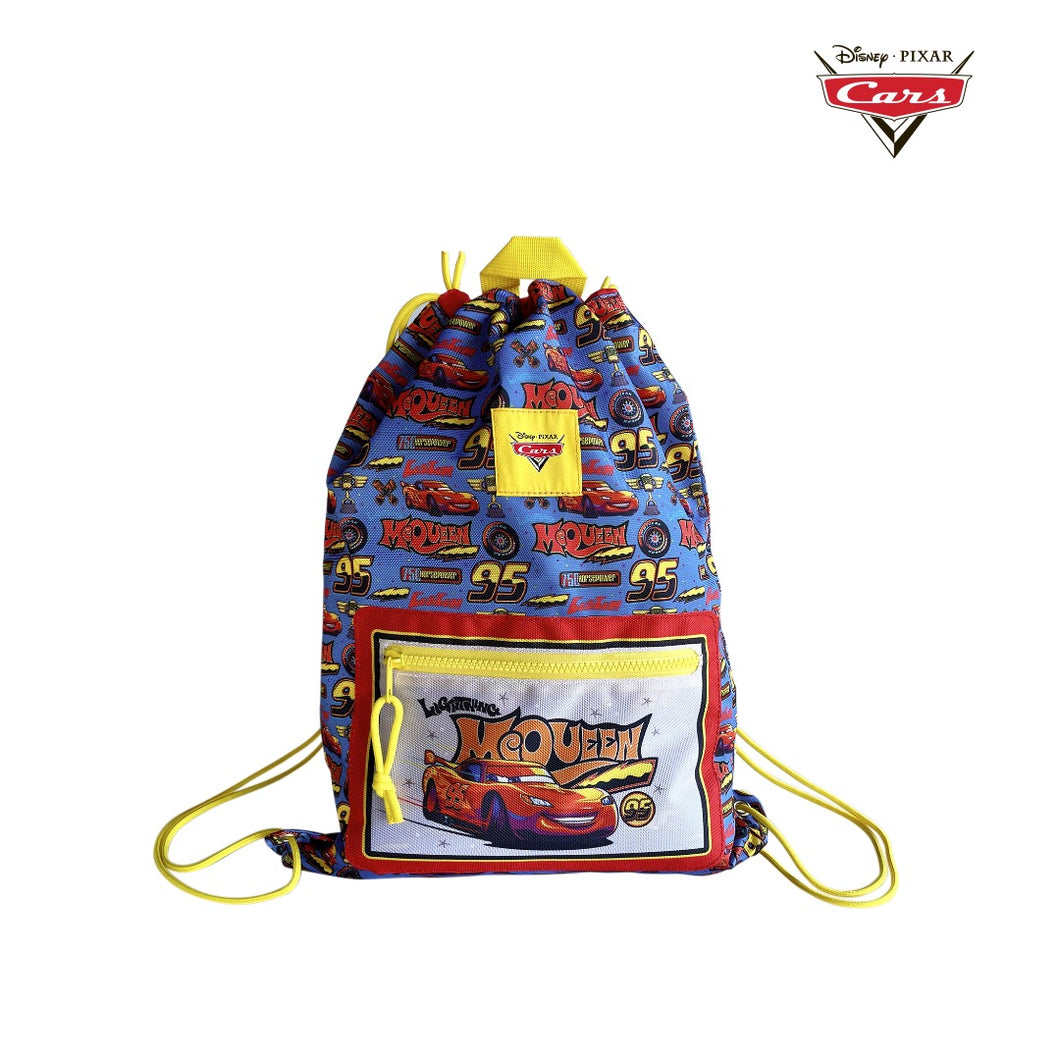 Totsafe Disney Pixar Cars Classic Graphic Collection (Backpack - Drawstring Backpack - Pouch - Lanyard Wallet)