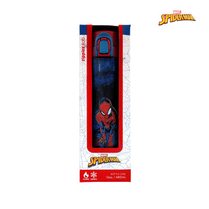 Zippies Lab Disney and Marvel 480ml Flip-Top Insulated Water Bottle Collection (10 Designs)