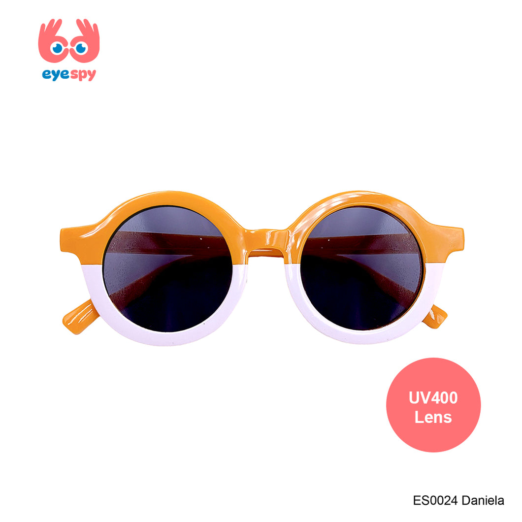 EyeSpy Daniela Sunglasses for Kids – Bold Square UV Shades with Metal Hinges