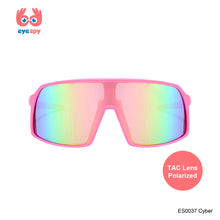 Load image into Gallery viewer, EyeSpy Cyber Sunglasses for Kids – Futuristic UV Mirror Shades
