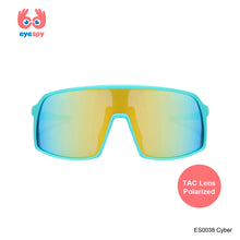 Load image into Gallery viewer, EyeSpy Cyber Sunglasses for Kids – Futuristic UV Mirror Shades
