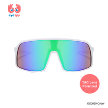 Load image into Gallery viewer, EyeSpy Cyber Sunglasses for Kids – Futuristic UV Mirror Shades
