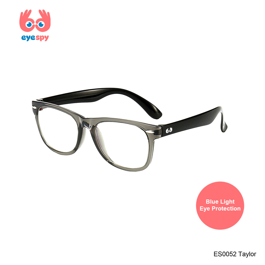 EyeSpy Taylor Bluelight Glasses for Kids – Round Screen-Protection Eyewear