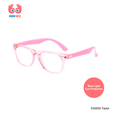 Load image into Gallery viewer, EyeSpy Taylor Bluelight Glasses for Kids – Round Screen-Protection Eyewear
