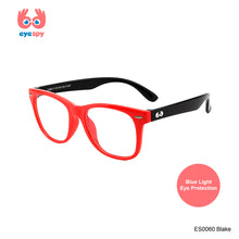 Load image into Gallery viewer, EyeSpy Blake Bluelight Glasses for Kids – Sporty Colorblock Screen Glasses
