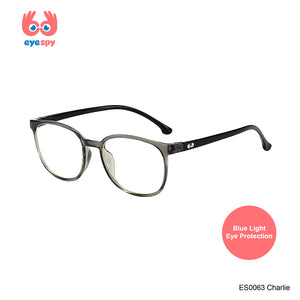EyeSpy Charlie Bluelight Glasses for Kids – Bold Solid Color Screen Glasses