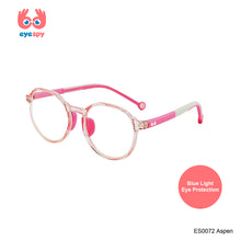 Load image into Gallery viewer, EyeSpy Aspen Bluelight Glasses for Kids – Edgy Colorblock Frames for Screen Use

