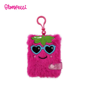 Glamfetti Critter Pals Plush Notebook Keychain (4 Designs)