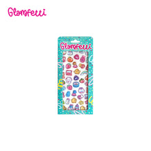 Load image into Gallery viewer, Glamfetti Kawaii 3D Embossed Stickers (1 Sticker Sheet)
