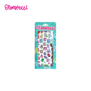 Glamfetti Kawaii 3D Embossed Stickers (1 Sticker Sheet)