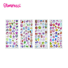 Load image into Gallery viewer, Glamfetti Kawaii 3D Embossed Stickers (1 Sticker Sheet)
