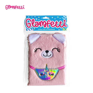 Glamfetti Critter Pals Plush A5 Notebook (5 Designs)