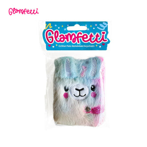 Glamfetti Critter Pals Plush Notebook Keychain (4 Designs)