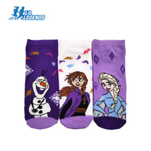 Load image into Gallery viewer, Lil Legends Disney &amp; Marvel Sneaker Socks (3-Pair Pack)
