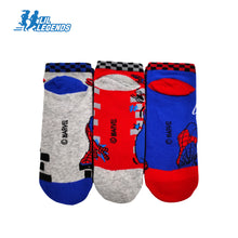 Load image into Gallery viewer, Lil Legends Disney &amp; Marvel Sneaker Socks (3-Pair Pack)
