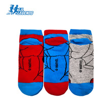 Load image into Gallery viewer, Lil Legends Disney &amp; Marvel Sneaker Socks (3-Pair Pack)
