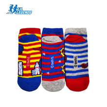 Load image into Gallery viewer, Lil Legends Disney &amp; Marvel Sneaker Socks (3-Pair Pack)
