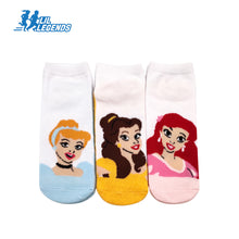 Load image into Gallery viewer, Lil Legends Disney &amp; Marvel Sneaker Socks (3-Pair Pack)
