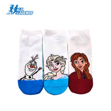 Load image into Gallery viewer, Lil Legends Disney &amp; Marvel Sneaker Socks (3-Pair Pack)
