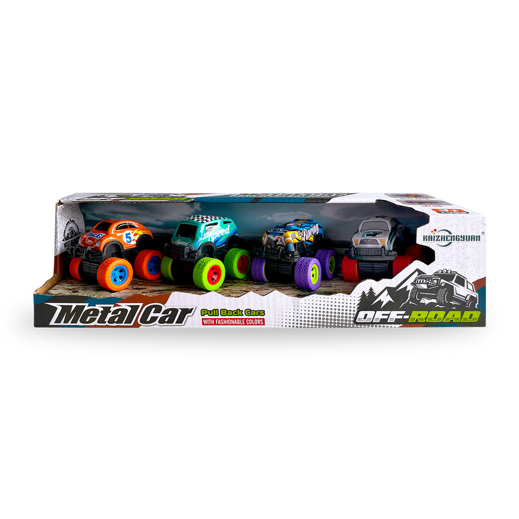 Metal Pullback Cars (Available in Singles, Set of 4, and Set of 6)