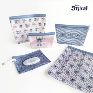 Zippies Lab Stitch 5-pc Bag Organizer Set (with NEW wipes pouch)