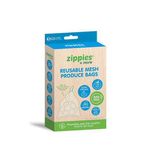 Zippies Reusable Mesh Produce Bags 5-pack