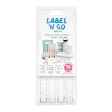 Load image into Gallery viewer, Totsafe Label N Go Write-On Self-Laminating Stickers (Pack of 74)
