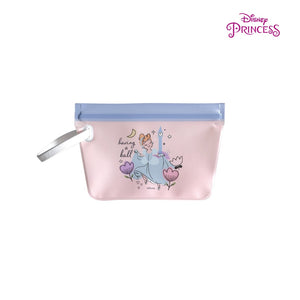 Zippies Lab Disney Princess Charmers Medium Standup Bag with Wristlet