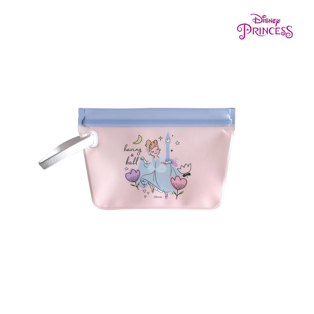 Zippies Lab Disney Princess Charmers Medium Standup Bag with Wristlet