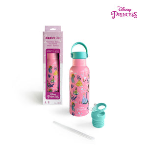 Zippies Lab Disney Insulated Water Bottle Collection 483ml (2 types of cap included)