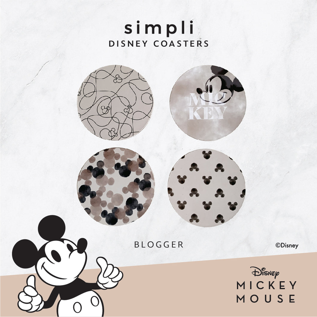 Simpli Disney Home Collection Mickey Cork Coasters