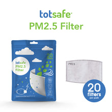 Load image into Gallery viewer, Totsafe PM2.5 Filter Pack of 20s
