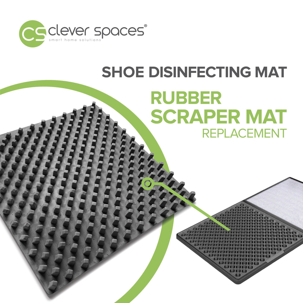Clever Spaces Rubber Scraper Mat Replacement