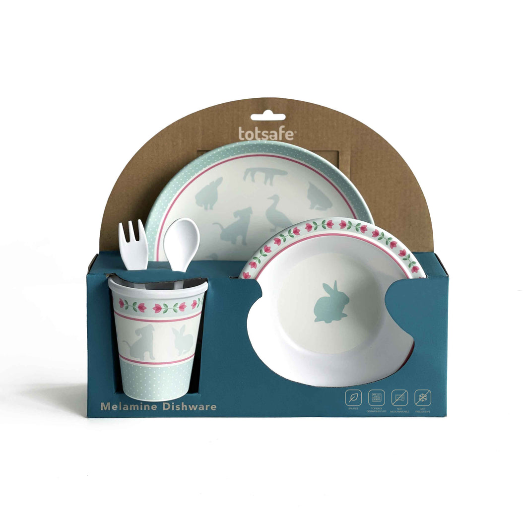 Totsafe Premium Melamine Dishware Sets