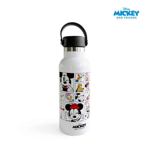 Zippies Lab Disney Mickey Mouse Express Yourself Insulated Water Bottle 483ml (2 types of cap included)