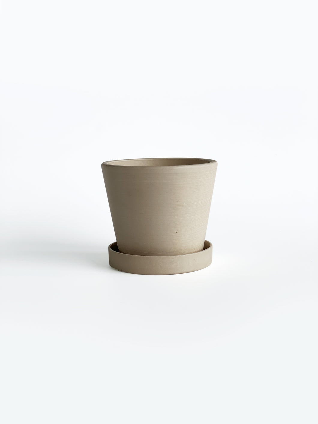 Zenpots 10cm Pot with Catch Plate